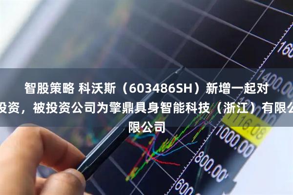 智股策略 科沃斯（603486SH）新增一起对外投资，被投资公司为擎鼎具身智能科技（浙江）有限公司