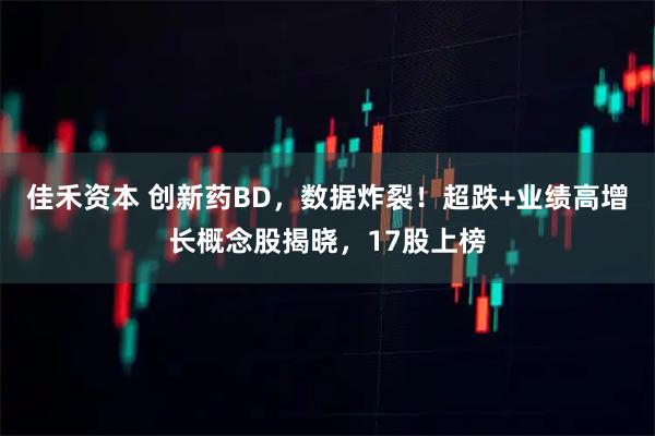 佳禾资本 创新药BD，数据炸裂！超跌+业绩高增长概念股揭晓，17股上榜